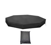 Housse pour boîte d'octogone, housse octogonale pour fosse à l'épreuve du vent - Boucle réglable, protecteur de bac à sable pliable avec cordon pour jouer dans la cour arrière