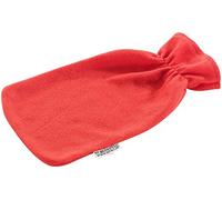 Housse pour bouillotte Pearl 0,5 L - polaire rouge [Pearl]