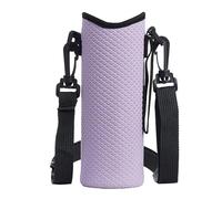 Housse pour bouteille d'eau | Grand support isotherme réutilisable - Sac à bandoulière pour bouteille d'eau - Pour gym, voyage, plein air, camping, randonnée, chasse, escalade, marche, pique-nique