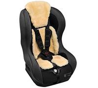 Housse pour buggy et siège auto CHRIST en peau de mouton véritable - Housse de siège pour enfants et bébés, fourrure médicale, Longueur réglable, tailles : Sièges enfant du groupe 0-1
