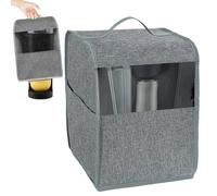 Housse Pour Cafetière - Protection De Fenêtre En Polyester Imperméable | Rangement De Poche Pour Organisateur D'appareils De Comptoir | Utilisations Multiples Quotidiennes De Vitrine De Machine De Cui