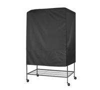 Housse pour Cage à Oiseaux de Nuit - Tissu Oxford 210D Imperméable et Revêtement Argenté | Capuche Respirante Lavable Légère Anti-Poussière avec Occultation | Couverture pour Perruche Calopsitte Canar