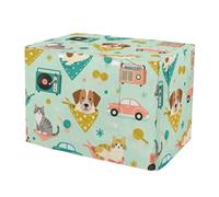 Housse pour cage de chien - Couverture de chenil - Store enrouleur