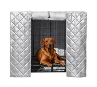 Housse pour cage pour chien - Housse de chenil résistante à la pluie 70 cm, housse sûre pour l'hébergement pour animaux de compagnie, clôture textile isolée | Réducteur de bruit flux d'air fenêtre C