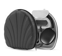 Housse pour Casque Audio à Coque Rigide Geekria Pro pour Apple AirPods Max 2 & AirPods Max, Coque ABS avec Doublure Souple, prête à Charger (Batterie Externe Non Incluse) (Noir)