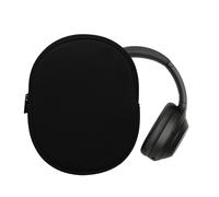 kwmobile Housse Compatible avec WH-1000XM4 / WH-1000XM3 / Jabra Evolve 20 étui - Housse de Protection Souple en néoprène pour Casque Audio 21,5 x 16 cm - Noir