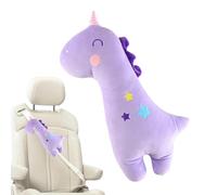 Housse pour ceinture de sécurité de voiture, coussin de siège de voiture fiable et respirant | Oreiller de siège de voiture pour tout-petits qui soutient le cou et s'adapte