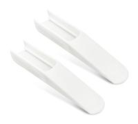 Housse pour Chaise Haute bébé - Coussin De Pieds Blanc pour Chaise haute, Accessoire Compatible avec Stokke Tripp Trapp Chaises hautes, Sécurité et Antiglisse, Empêcher la Chaise de Basculer (2 PCS)