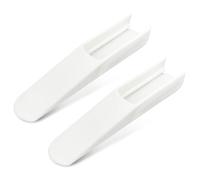 Housse pour Chaise Haute bébé - Coussin De Pieds Blanc pour Chaise haute, Accessoire Compatible avec Stokke Tripp Trapp Chaises hautes, Sécurité et Antiglisse, Empêcher la Chaise de Basculer (2 PCS)