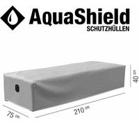 Housse pour chaise longue AquaShield, 210x75x40 cm Tirant avec 2 stoppeurs, bande élastique aux 4 coins 1x Active Air System
