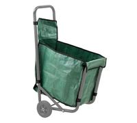 Housse pour chariot à bûches en métal sur roues