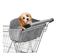 Housse pour Chariot de Course Animal | Tapis Doux Confortable Rembourré Imperméable Et Coussins | Housse de Chaise Haute pour Chien | Pour Le Supermarché, Espace Public, Restaurant, Café Et En Voyages