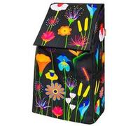 Housse pour chariot de courses - Trolly Jardin fleuri - Pylones Jardin fleuri G
