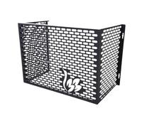 Housse pour Climatiseur Extérieur Cache Climatiseur Exterieur Aluminium Couverture de Climatiseur de Pompe À Chaleur, Support de Climatiseur (Color : A1, Size : 99 * 50 * 70CM)