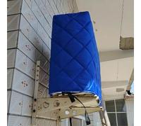 Housse pour climatiseur, Extérieur for l'hiver, ajoutez du coton épais et très résistant Housse de climatisation for unité extérieure Résiste à la pluie et à la neige en hiver(Blauw,80 * 32 * 55cm)