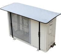 Housse pour climatiseur extérieur Prévention de la poussière Protection contre la pluie Protection contre le vent Housse pour climatiseur extérieur (pour 110x55cm/43.3x21.7in )