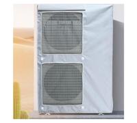 Housse pour climatiseur, For l'extérieur, housse imperméable, housse anti-poussière en tissu Oxford 600D for compresseur à condensateur de pompe à chaleur mini-split 4-5-6-10P(L98*H145*W42cm)