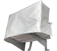 Housse pour climatiseur, Pare-soleil universel en polyester for fenêtres de climatisation, for protection contre l'eau et la neige(105x41x80cm)