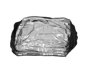 Housse pour coffre de rangement Couverture de boîte pont extérieure avec fermeture éclair, couvercle rangement jardin étanche, couverture protection conteneur stockage Patio