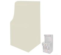 Housse pour console de jeu extérieur, résistante aux intempéries, en tissu Oxford 210D avec anti-poussière pour protection de console de jeu, 56 x 79 x 168 cm (beige)