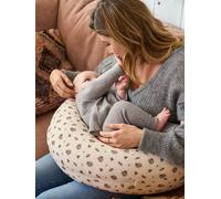 Housse pour coussin d'allaitement imprimé fleuri TU