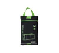 ProGarden Housse pour coussin de chaise de jardin 130x32x50 cm Noir Noir