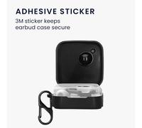 Housse pour écouteurs Compatible avec CMF by Nothing Nothing Ear 2024 - Coque de Protection en Silicone - Noir