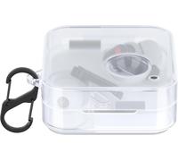 Housse pour écouteurs Compatible avec CMF by Nothing Nothing Ear 2024 - Coque de Protection en Silicone - Transparent