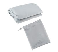 Housse pour étagère de boulangerie avec fermeture éclair 58,4 x 71,1 x 162,6 cm, pour étagère à pain de restaurant, gris, 59 x 72 x 163 cm