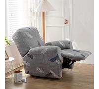 Housse pour Fauteuil Relax Electrique Releveur,Housse de Fauteuil Haute élasticité pour Fauteuil inclinable 4 pièces avec Poches latérales, Housses de Protection Amovibles et lavables ( Color : #8 )