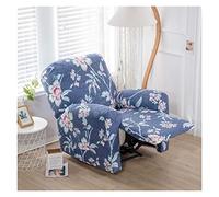 Housse pour Fauteuil Relax Electrique Releveur,Housse de Fauteuil Haute élasticité pour Fauteuil inclinable 4 pièces avec Poches latérales, Housses de Protection Amovibles et lavables ( Color : #24 )