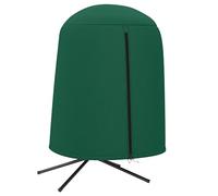 Housse pour fauteuil suspendu Outsunny, housse pour balancelle simple d'extérieur, protection imperméable et anti-poussière pour meubles avec fermeture éclair, tissu Oxford 420D pour support Φ128 x