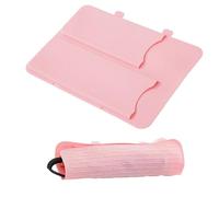 Housse pour fer à friser | Pochette en silicone résistante | Tapis de voyage portable et housse pour coiffure | Support et pochette de fer, voyage, résistant à la chaleur et antidérapant pour fers
