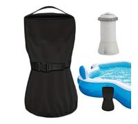 Housse pour Filtre de Piscine - Tissu Oxford - Housse imperméable pour Pompe à Filtre - Protection sûre Contre la Neige et la Pluie pour Accessoires de Piscine dans Les Cours arrière et Les fêtes