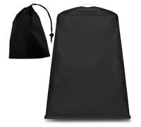 Housse pour four d'extérieur Ninja Woodfire série OO101 sur son support, housse de four à pizza avec bande de fixation inférieure, tissu Oxford 420D résistant aux intempéries, accessoires de four à