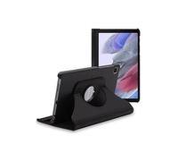 Housse pour Galaxy Tab A7 Lite 8.7 T220 T225 Support Rotatif 360 PU Cuir , Noir
