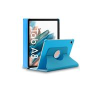 ebestStar Housse Galaxy Tab A8 10.5 (2021) SM-X200/X205, PU cuir rotatif 360 Bleu