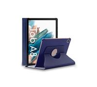 ebestStar Housse Galaxy Tab A8 10.5 (2021) SM-X200/X205 cuir PU 360° rotatif bleu foncé