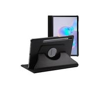 Housse pour Galaxy Tab S6 10.5 T860/T865 Support Rotatif 360 PU Cuir , Noir
