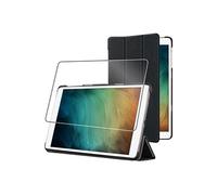 Housse pour Galaxy Tab S6 Lite 10.4 P610 P615 Smart Case Support Auto-veille , Noir + Film VERRE Trempé