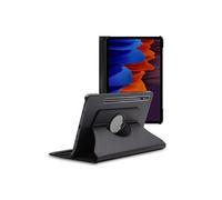 Housse pour Galaxy Tab S7+ SM-T970 Support Rotatif 360 PU Cuir , Noir