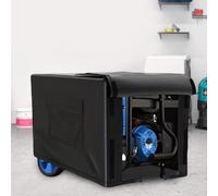 Housse pour générateur d'extérieur avec technologie de protection contre les intempéries réglable pour toutes les tailles de générateur (82 x 61 x 61 cm)