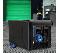 Housse pour générateur d'extérieur avec technologie de protection contre les intempéries réglable pour toutes les tailles de générateur (66 x 51 x 51 cm)