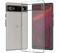 Housse pour Google Pixel 6A Housse de téléphone portable silicone Couverture Bumper Softcase Transparent