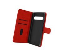 Housse pour Google Pixel 7 Pro Clapet Portefeuille Fonction Support Vidéo rouge