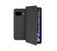 Housse Pour Google Pixel 9a 5g - Etui Coque Pochette Portefeuille + Verre Trempe - Noir Magnet