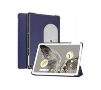 Housse pour Google Pixel Tablet Smart Case Support Auto-veille, Bleu Foncé
