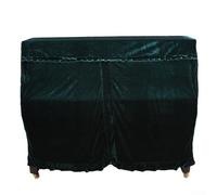 Housse pour Grand | Protection anti-poussière et anti-rayures avec bordure en velours doré | Matériau souple pleuche résistant à la saleté | (vert)