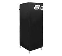 Housse pour grille à - 58 cm - Housse à fermeture éclair | Revêtement argenté 420D imperméable pour la cuisine, la préparation des aliments, la zone de service, le buffet, la poussière