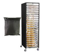 Housse pour grille de cuisson - avec fermeture éclair protection anti-poussière imperméable | couvre-grille pour sandwichs et plaques de cuisson | pour cuisines domestiques, usage , intérieur
